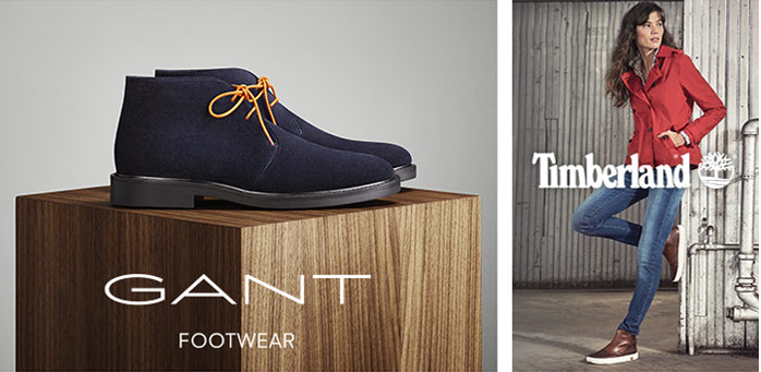 TIMBERLAND & GANT fall winter office shoes bosnia 2016